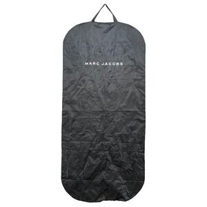 Marc Jacobs Nylon Garment Bag Black Foldable Zipper‎ Travel Storage